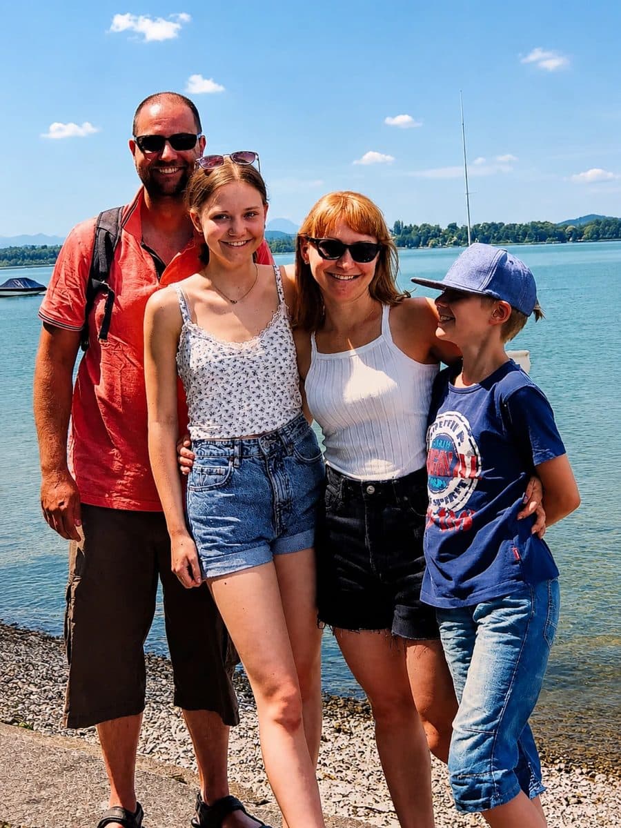 Familie Rose unterwegs